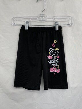 Child Shorts with Street Paint Design